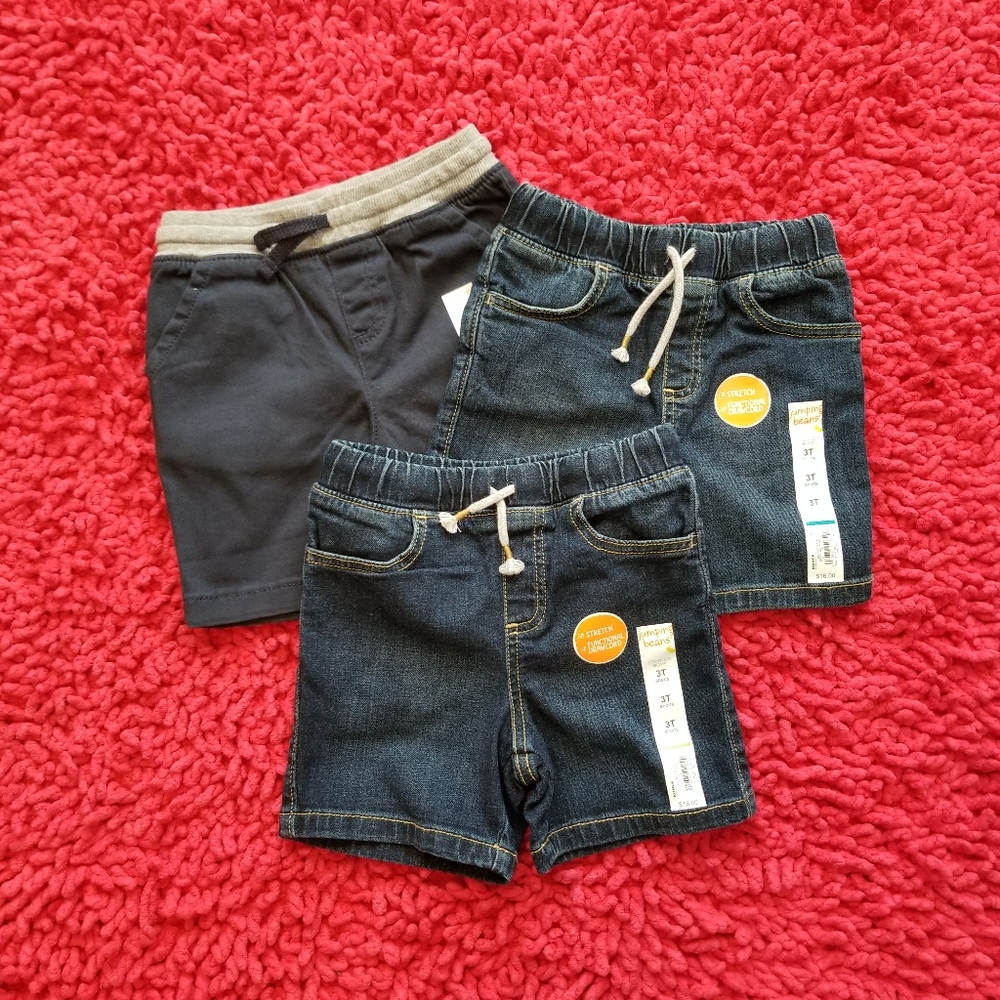 Jumping Beans Toddler Shorts Bundle